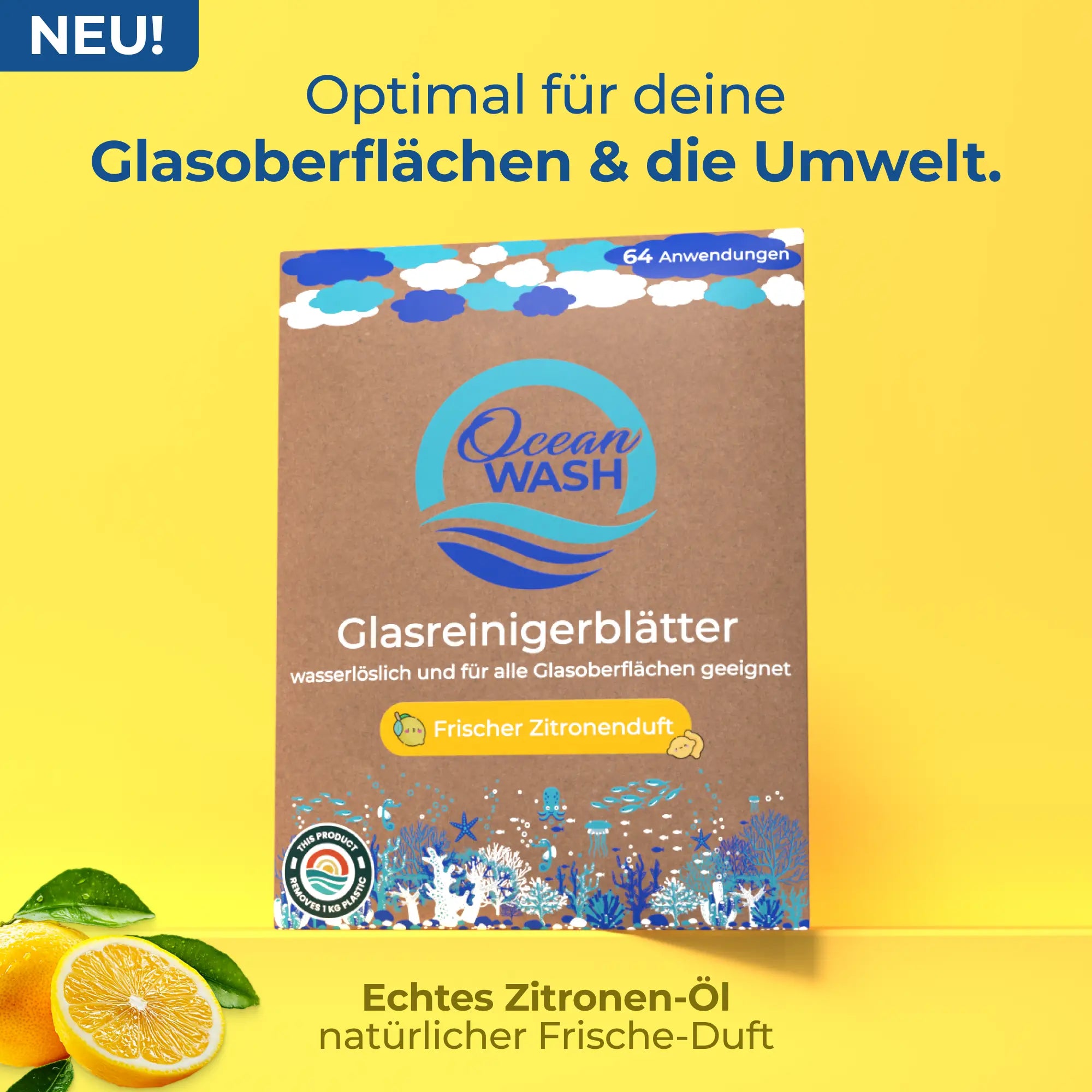 Glasreiniger-Blätter