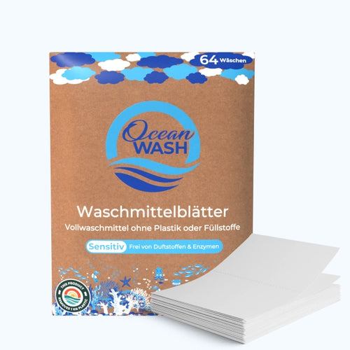 Sensitiv Waschmittel-Blätter