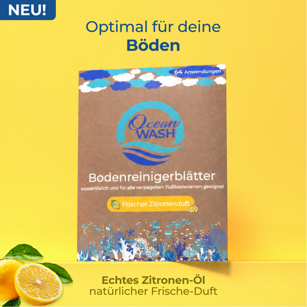 Bodenreiniger-Blätter