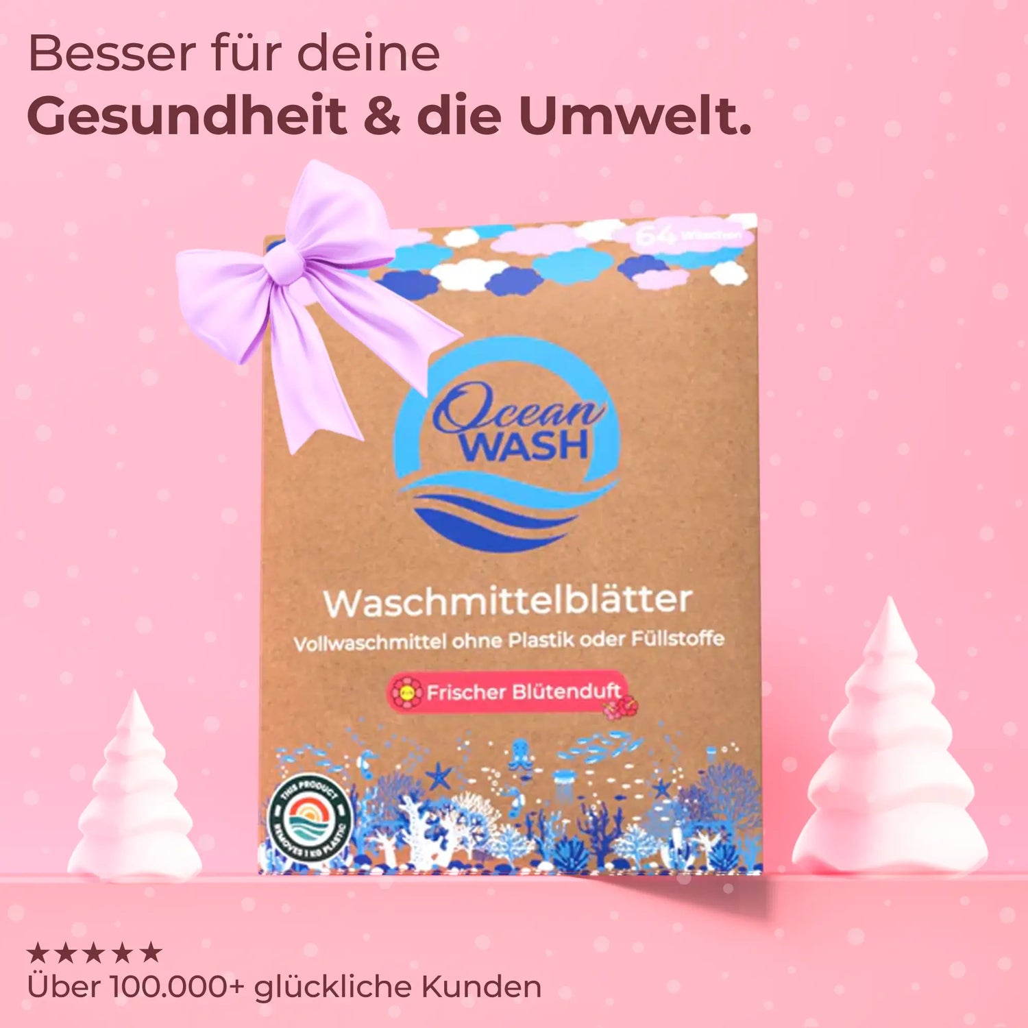 Waschmittel-Blätter Blütenduft