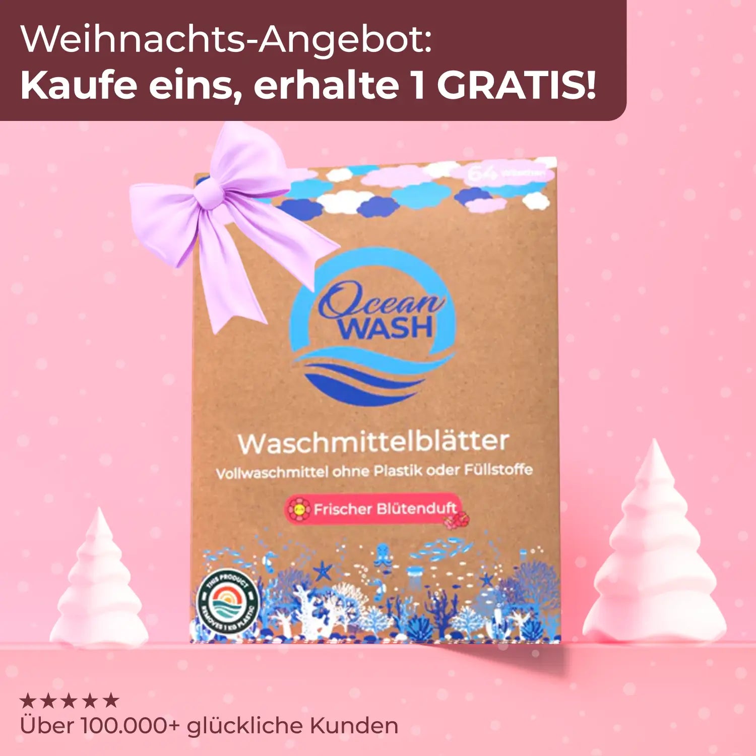 Waschmittel-Blätter Blütenduft