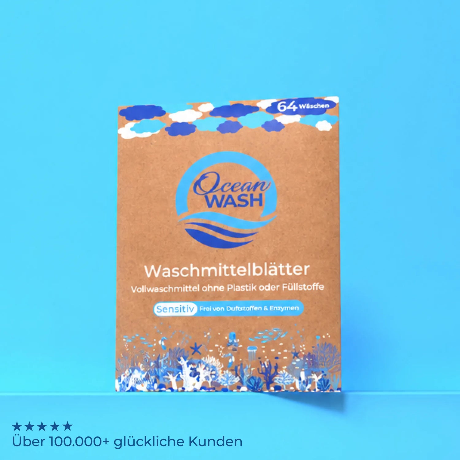 Sensitiv Waschmittel-Blätter