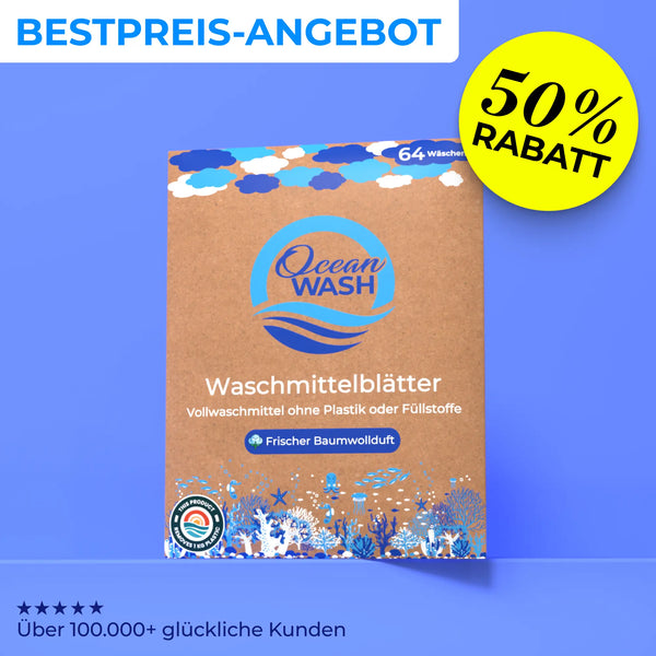 OceanWash Laundry Detergent Sheets