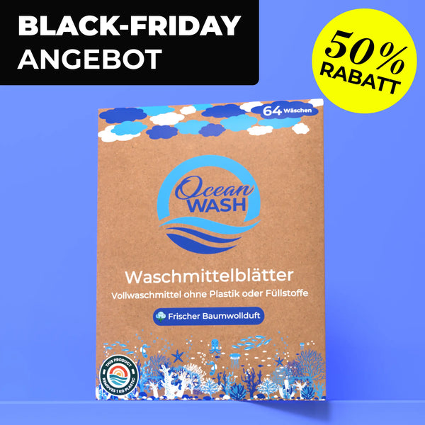 Waschmittel-Blätter Baumwollduft
