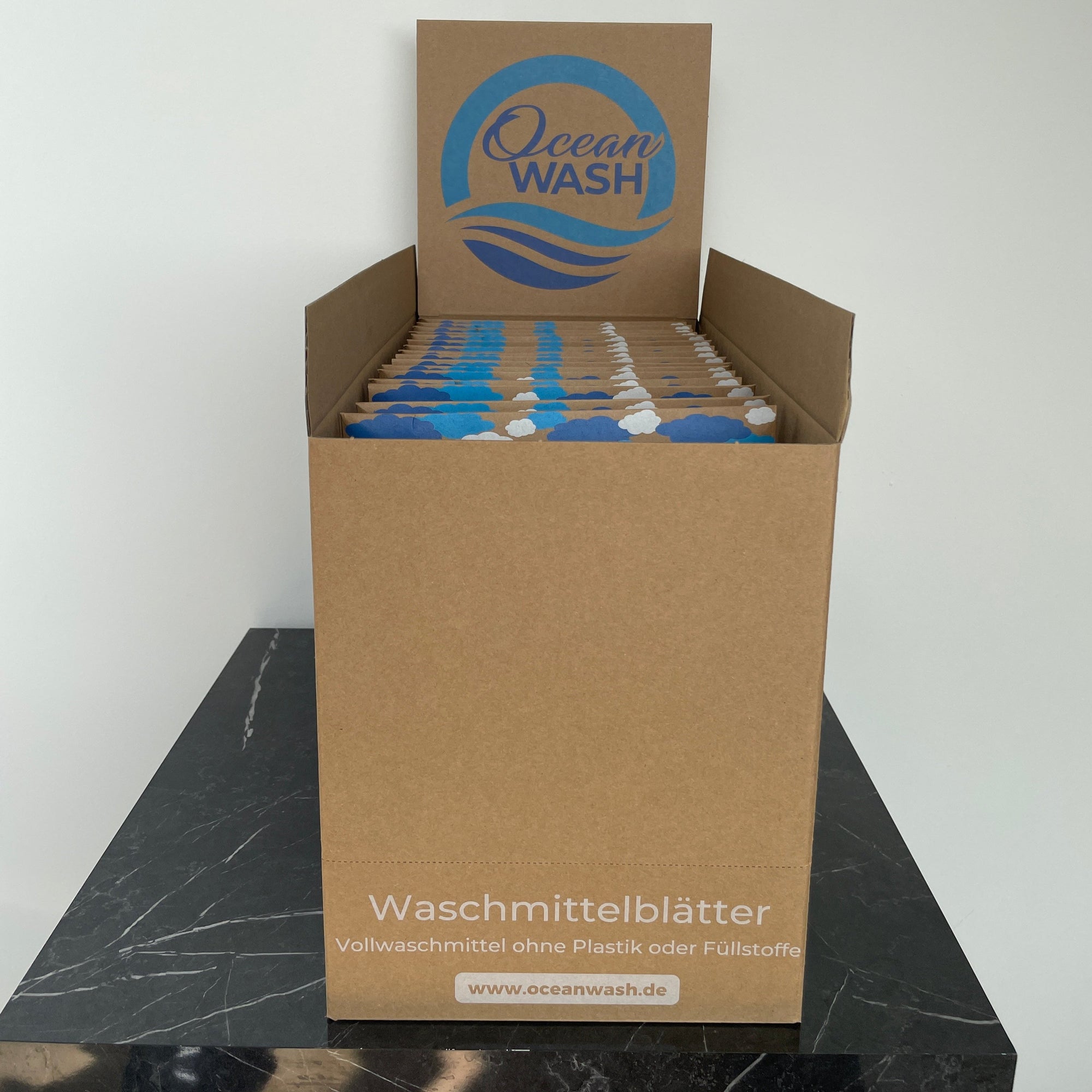 B2B : 20 paquets d'OceanWash dans une boîte à étagères