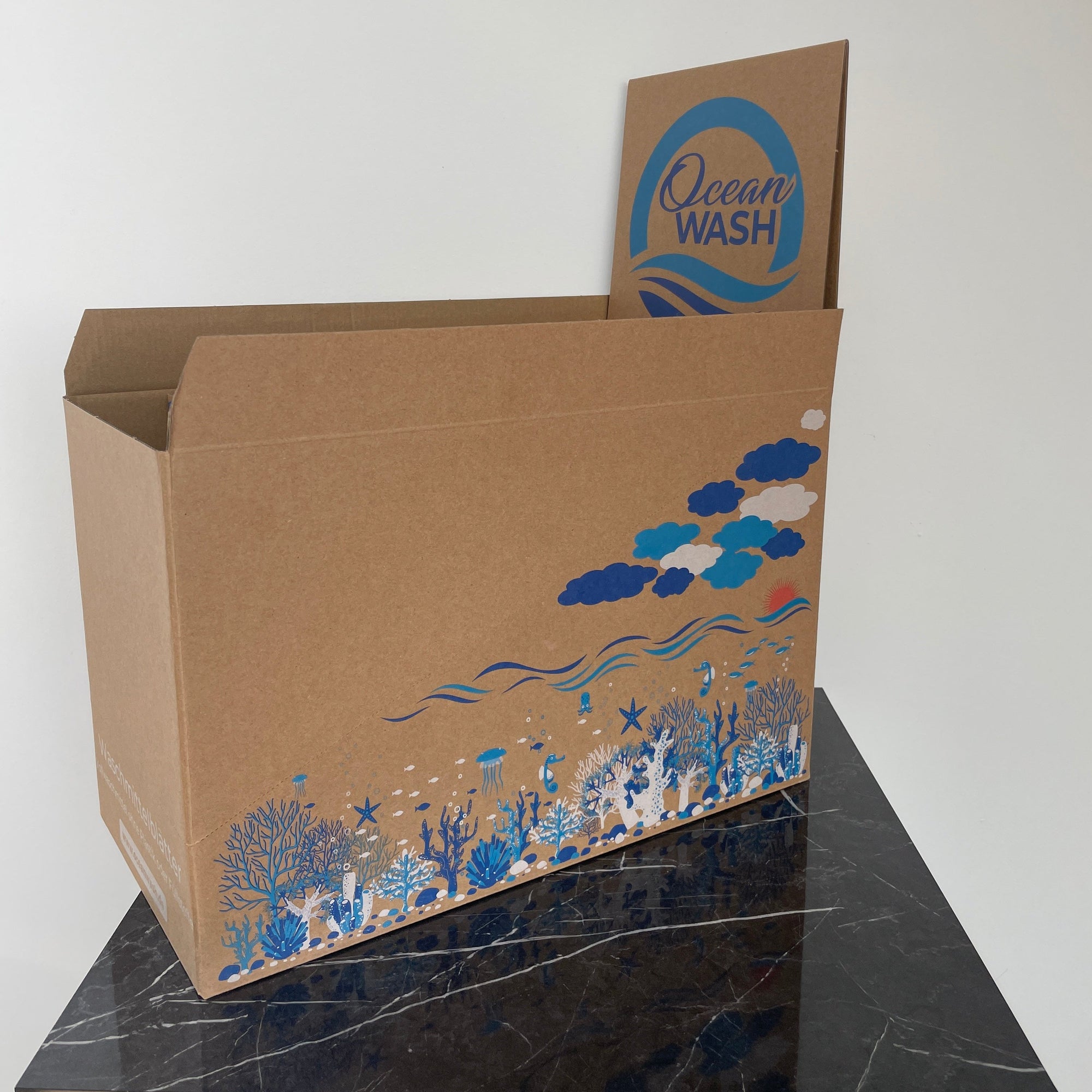B2B : 20 paquets d'OceanWash dans une boîte à étagères