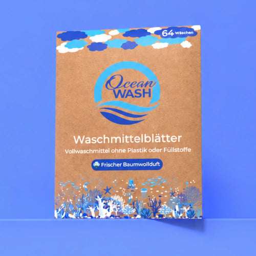 Waschmittel-Blätter Baumwollduft