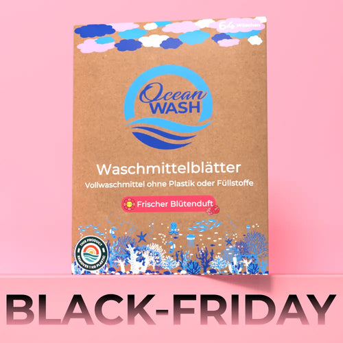Le détergent OceanWash laisse un parfum floral