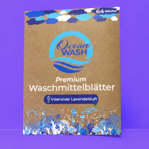 Waschmittel-Blätter Lavendel