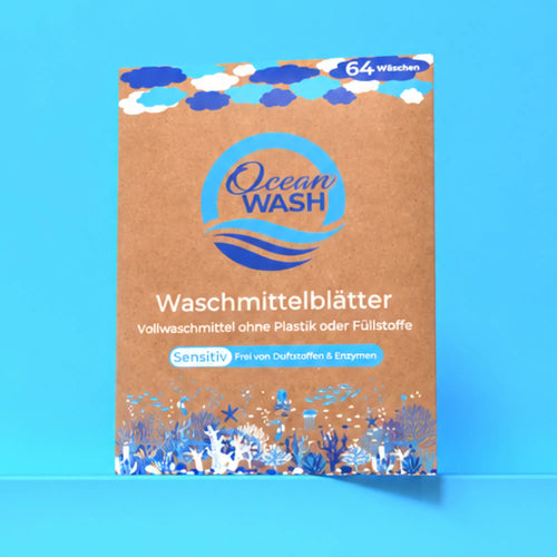 Sensitiv Waschmittel-Blätter