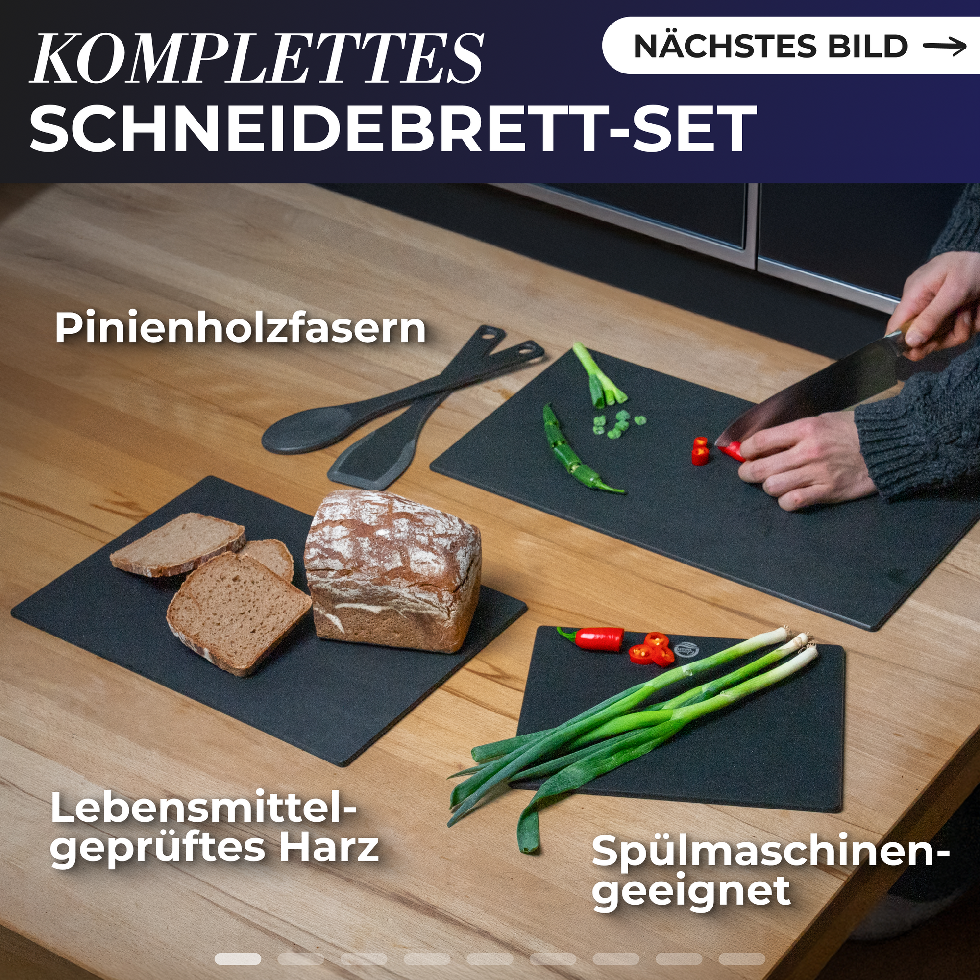 Schneidebretter Set